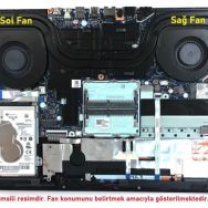 Lenovo Legion 81FV00NSTX V1 Sağ Fan