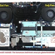 Lenovo Legion 81V4 V1 Sağ Fan