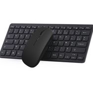 Lenovo Tab4 10 Plus TB-X704F Kablosuz Taşınabilir Wireless Klavye Mouse Set 2.4 GHz