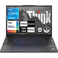 Lenovo ThinkPad E16 G1 21JQS1TTZX i5-1335U 16GB RAM 512GB SSD FreeDOS 15.6 inç Laptop - Notebook