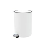 Lenox 5 Lt Pedallı Beyaz Çöp Kovası