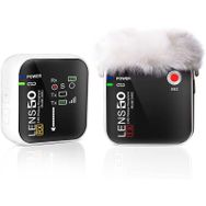 Lensgo 348C Beyaz 1V1 Kablosuz Tekli Mikrofon Seti