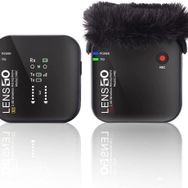 Lensgo 348C Siyah 1V1 Kablosuz Tekli Mikrofon Seti