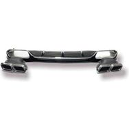 Leon Part Çmk Mercedes W213 E63 2017 Amg Difüzör Silver Egzoz Seti