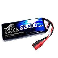 Leopard Power 22000 mAh 22.2V 6S 25C UAV Multirotor Lityum Polimer Lipo Batarya