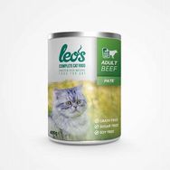 Leo's 12x400 gr Sığır Etli Ezme Kedi Konservesi