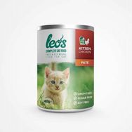 Leo's 24x400 gr Tavuk Etli Ezme Yavru Kedi Konservesi