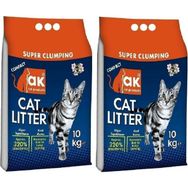 Leo's Cat Litter Bebek Pudrası Kokulu İnce 2x10 kg Kedi Kumu