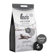 Leo's Cat Litter Grey Aktif Karbonlu 5 lt Bentonit Kedi Kumu