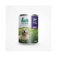 Leo's Kuzu Etli ve Pirinçli Pate Konserve Yetişkin 12x400 gr Köpek Maması
