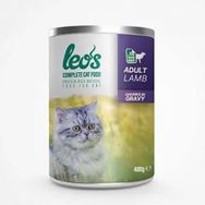 Leo's Kuzu Parça Etli Soslu 6x400 gr Yetişkin Kedi Konservesi