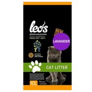 Leo's Litter 10 lt Lavanta Kokulu Kalın Taneli Bentonit Emici Kedi Kumu