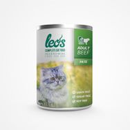 Leo's Sığır Etli 6x400 gr Yetişkin Konserve Kedi Maması