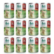Leo's Tavuk Etli Ezme 12x400 gr Yavru Kedi Konservesi