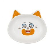 Lepus 90102 No:2 Seramik Kedi Kuru ve Yaş Mama Kabı