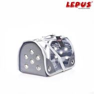 Lepus Gri Small 20x35x20H cm Şeffaf Fly Bag Çanta
