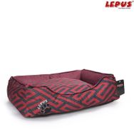 Lepus Premium Bordo M 60x44x22 cm Köpek Yatağı
