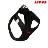 Lepus Siyah Köpek Göğüs Tasması