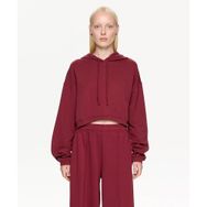 Les Benjamins LB24FWESSFUHD-301-001 Bordo Essentials Hoodie 301 Kadın Sweatshirt