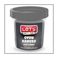 Lets Gri 115 gr Şeffaf Bardak Tek Renk Oyun Hamuru