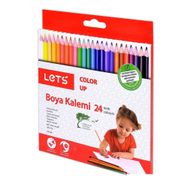 Lets L-4124T 24 Renk Kuru Boya Kalemi
