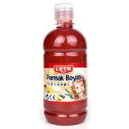 Lets L-5008 Kahverengi 500 ml Parmak Boyası
