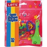 Lets L-8416 10 Parça Oyun Hamuru Kalıpları