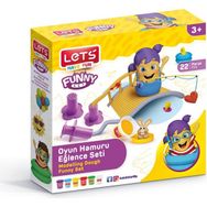 Lets L 9006 6 x 100 gr Oyun Hamuru Eğlence Diyarı