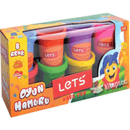 Lets L8358 8 Renk Oyun Hamuru