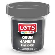 Lets L8440-13 Şeffaf Bardak Gri Oyun Hamuru