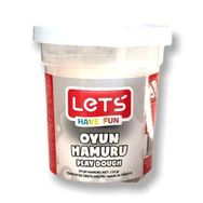 Lets L84409 Beyaz 115 gr Tek Renk Oyun Hamuru