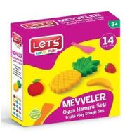 Lets L8596 Meyveler Seti 14 Parça Oyun Hamuru