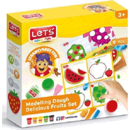Lets L9009 Lezzetli Meyveler Seti 10 Parça Oyun Hamuru