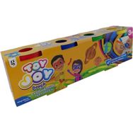 Lets Toy Joy Dough 4 Canlı Renk 480 gr Oyun Hamuru