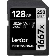 Lexar 128 gb Professional 1667x UHS-II SDXC Hafıza Kartı