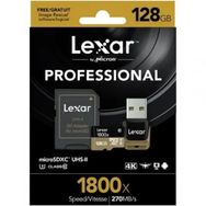 Lexar 128GB Professional 1800x UHS-II MicroSDXC Hafıza Kartı