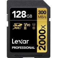 Lexar 2000X Professional 128Gb 300MB/s SDXC Hafıza Kartı