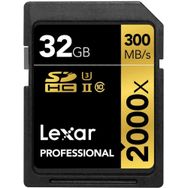 Lexar 2000X Professional SDHC RDR UII 32 GB Hafıza Kartı