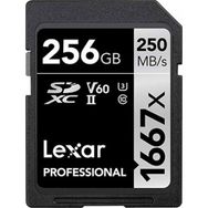 Lexar 256 GB 1667x SDXC™ UHS-II Professional Hafıza Kartı