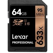 Lexar 64 GB 633X 4K SD Hafıza Kartı