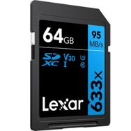 LEXAR 64 GB SDXC UHS-I U3 C10 V30 4K UHD 633X Hafıza Kartı