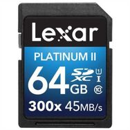 Lexar LSD64GBBEU300 300X Premium 2 64 GB Class10 MicroSD Hafıza Kartı