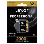 Lexar Profesyonel 2000x 32GB 160Mb-S SDXC Hafıza Kartı