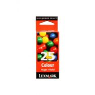 Lexmark 25 15M0125 Renkli Orijinal Kartuş
