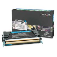 Lexmark C736-C736H1CG Mavi Yüksek Kapasiteli Orijinal Toner