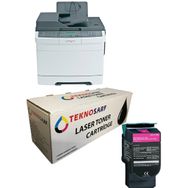 Lexmark X543 Kırmızı Muadil Toner