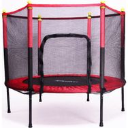 Leyaton 140KRM Fileli Büyük Boy 140 cm Çap Kırmızı Trambolin