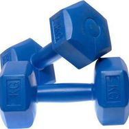 Leyaton 5 kg Mavi Dambıl Seti