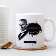 Leydi Collection Atatürk 022 Beyaz Kupa