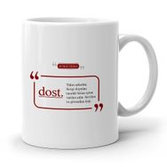 Leydi Collection Lügat Dost 1 Beyaz Kupa Bardak